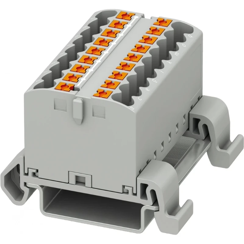 Phoenix Contact PTFIX Verbindingsrijgklem 0,14-4mm² eendr. 0,14-2,5mm² meerdr. Grijs