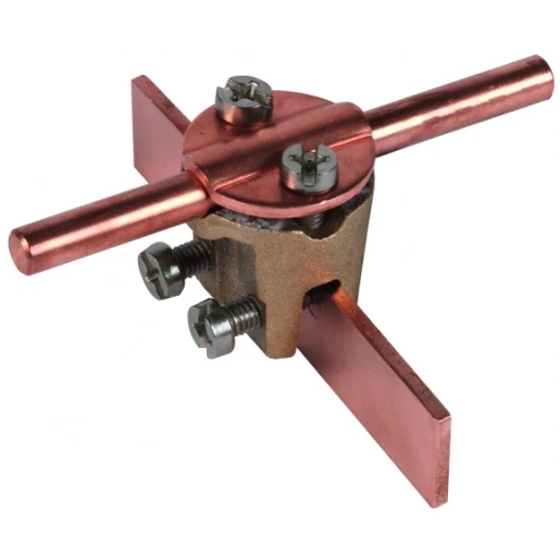 Dehn Saddle clamp rcb clamp.range 0.7-6mm with double cleat for rd 7-10mm