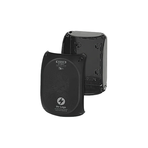Hensel MB Kabeldoos IP66/67/69 BM5 Zonder klem Wand glad Zwart