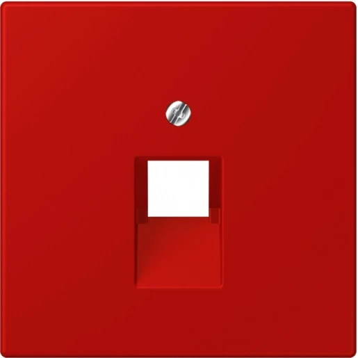 Jung LS range Afdekking centraalplaat LC32090 UAE/IAE 1 connector Zonder label rood LC969-1UA227