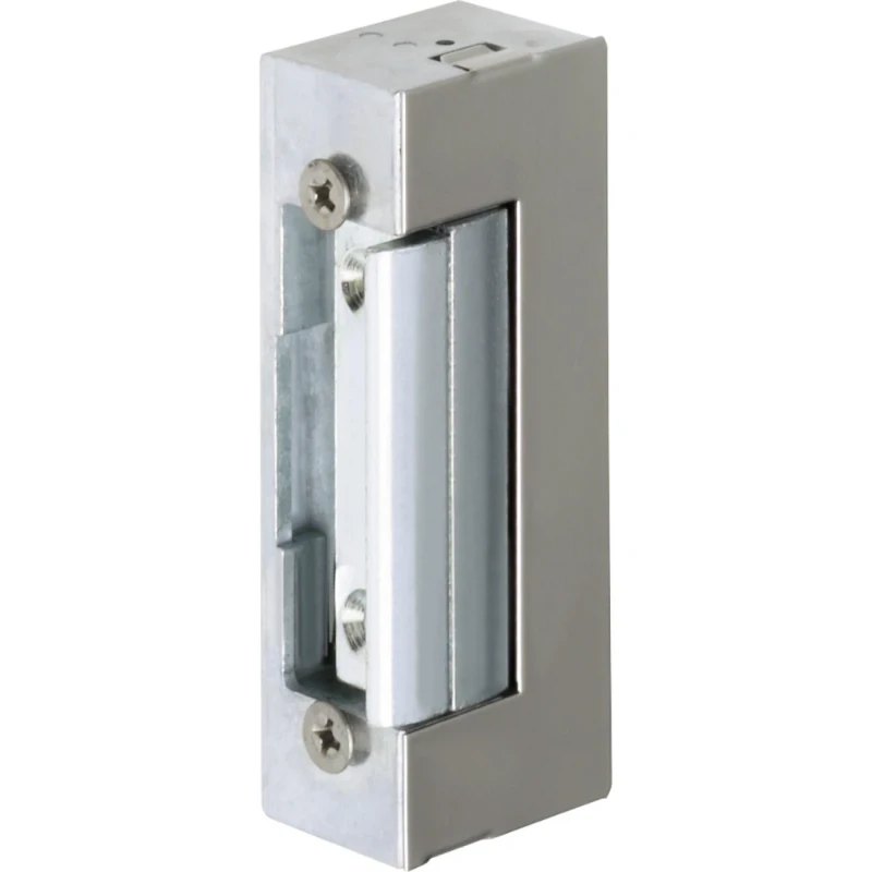 Eff-Eff Elektrische inbouw deuropener type 37 spanningsloos ontgrendeld met diode fafix zonder sluitplaat 24V= DIN links en DIN rechts.