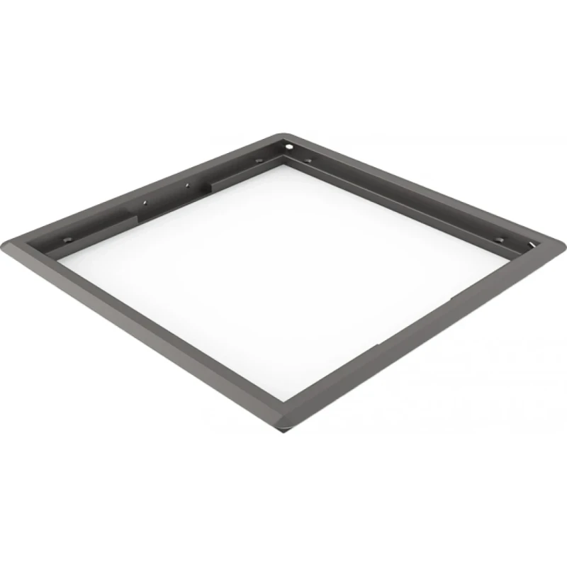 HPL klapdeksel rubber kunststof 270x270mm 700.0010-1
