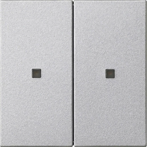 Gira KNX RF bed.el.-op.st. 2-v System 55 kl.alum.