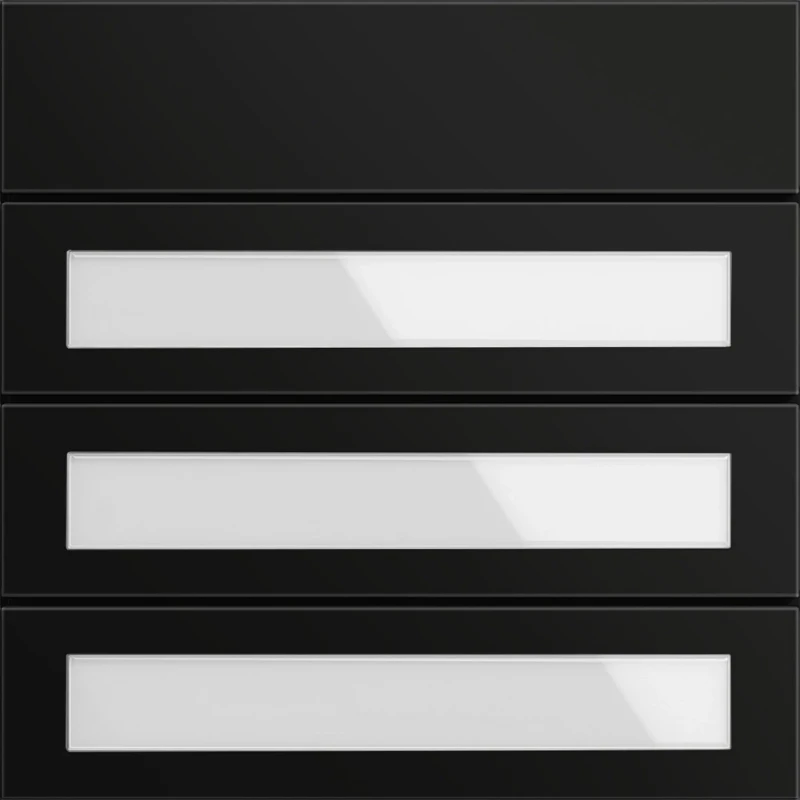 Gira System 106 Belknopmodule spreken/bellen 3-voudig zwart 5533925