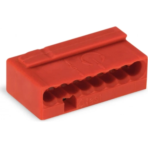 Wago Micro lasklem 8x0,6-0,8mm2 rood
