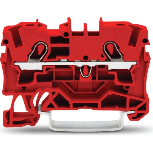 Wago Serie 2004 Verbindingsrijgklem 1,6mm² eendr. 0,5-4mm² meerdr. Rood