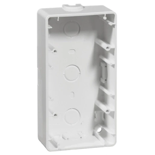 Peha Dialog Opbouwhuis 2-voudig 2 module wit Horizontaal en verticaal 00815811