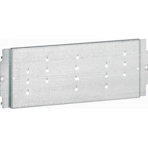 Legrand Montageplaat xl3 400 hor.voor 1x vast dpx250 met /zonder alb
