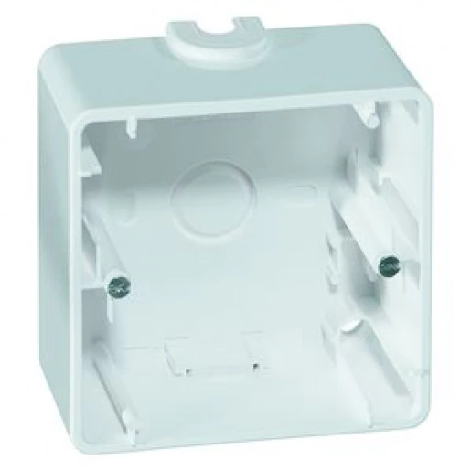Peha Dialog Opbouwhuis 1-voudig 1 module aluminium Horizontaal en verticaal 00306611