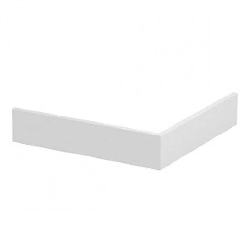 OBO GK Deksel hoek wandgoot Buitenhoek 76.5mm PVC wit RAL 9010 6274790
