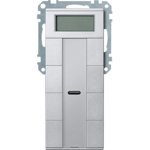 Merten KNX (brand Merten) Tastsensor 4F plus RTR TPM KNX aluminium MEG6214-0460