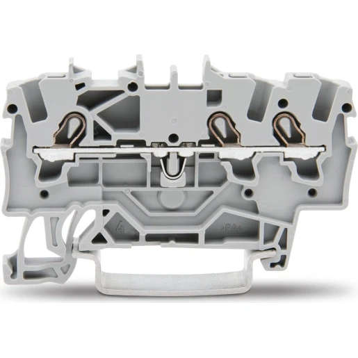 Wago Serie 2001 Verbindingsrijgklem 0,5-2,5mm² eendr. 0,25-1,5mm² meerdr. Grijs