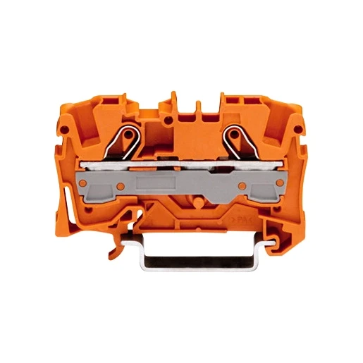 Wago Serie 2006 Verbindingsrijgklem 1-10mm² eendr. 0,5-6mm² meerdr. Oranje