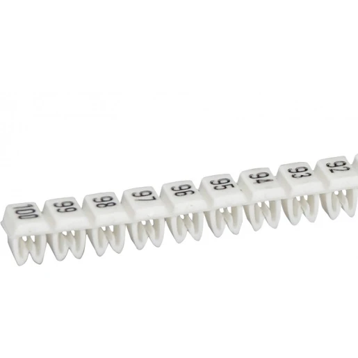 Legrand CAB 3 adercodering Schriftvorm 1.4-1.8mm Klemmen (snap) Wit