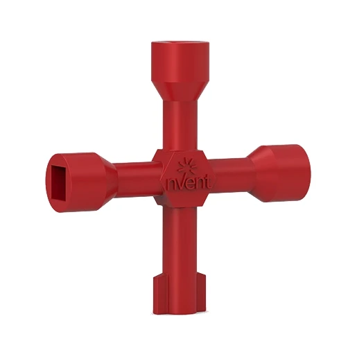 nVent Hoffman Multisleutel staal/blauw LSMK01