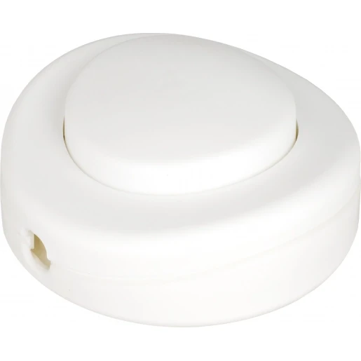 Bailey Voetschakelaar enkelpolig 250V 50W wit 141358