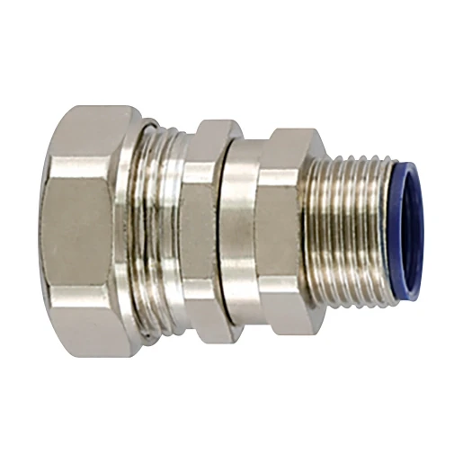Hellermann Tyton METALEN COMPRESSIEKOPPELING MET DRAAIEND BUITENDRAAD IP68 Ø20MM M20