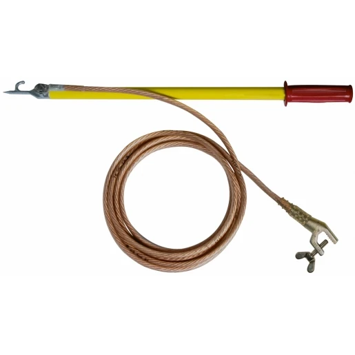 Dehn Disch.device contact/coupling electr.single-pole l=465mm w.earthi