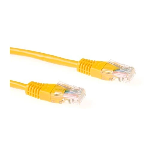 ACT Patchkabel geel U / UTP Cat6 RJ45 8(8) 5M IB8805