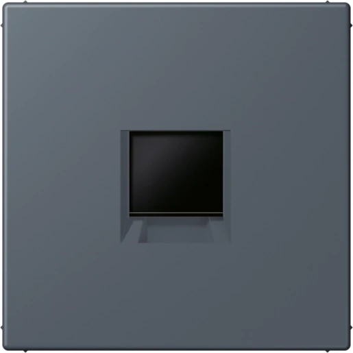 Jung LS range Afdekking centraalplaat AMP Radiall LC4320U Modular-Jack 1 connector Zonder label LC1969-1WE262