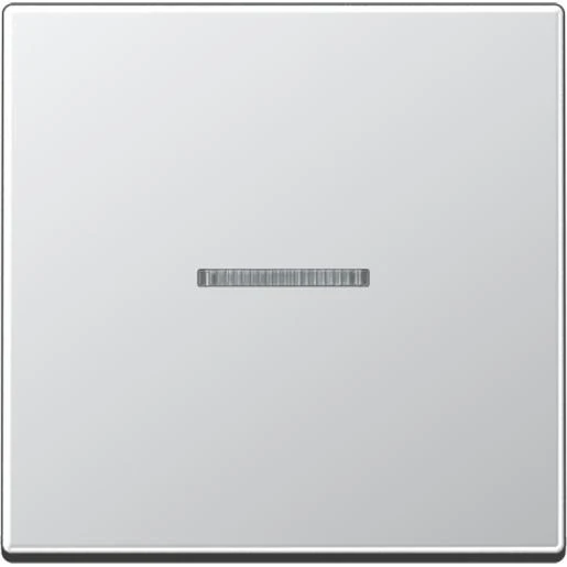 Jung A range tastafdekking standaard a500 enkelvoudig Mat aluminium RAL 9006 FMA1700AL