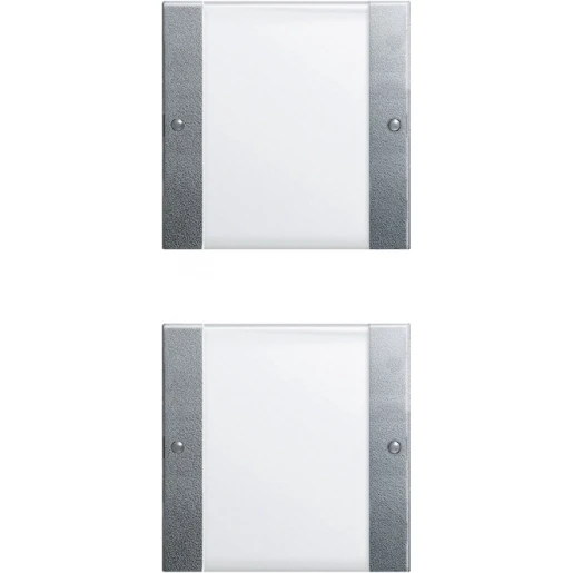 Gira Wippenset 2-v (1+1) TK System 55 clear/kl.alum.