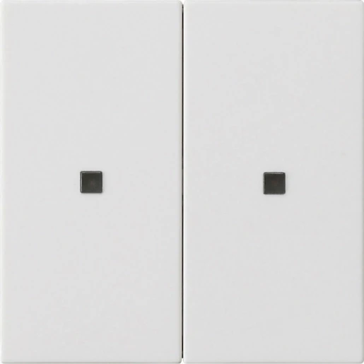 Gira KNX RF bed.el.-op.st. 2-v System 55 z.wit m