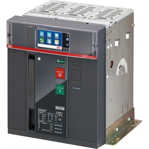 ABB Emax2 E2.2N Touch LSI In=2500A Vast met HR/VR aansluiting 3 polig