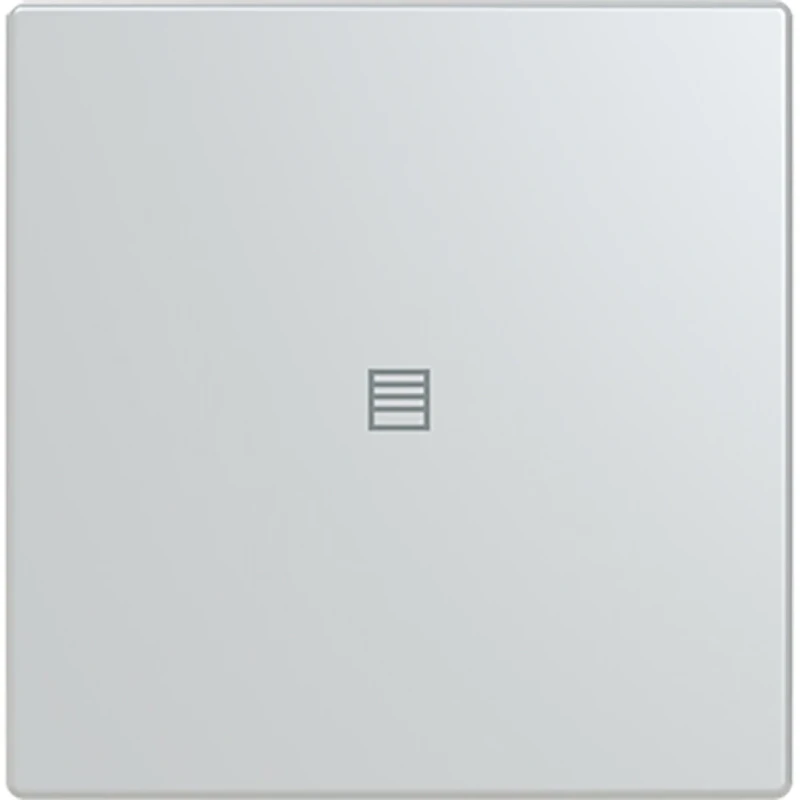 ABB Busch-Jaeger cpl v 1v drukknop jaloeziesymbool F/S -aluzilver Platform 63