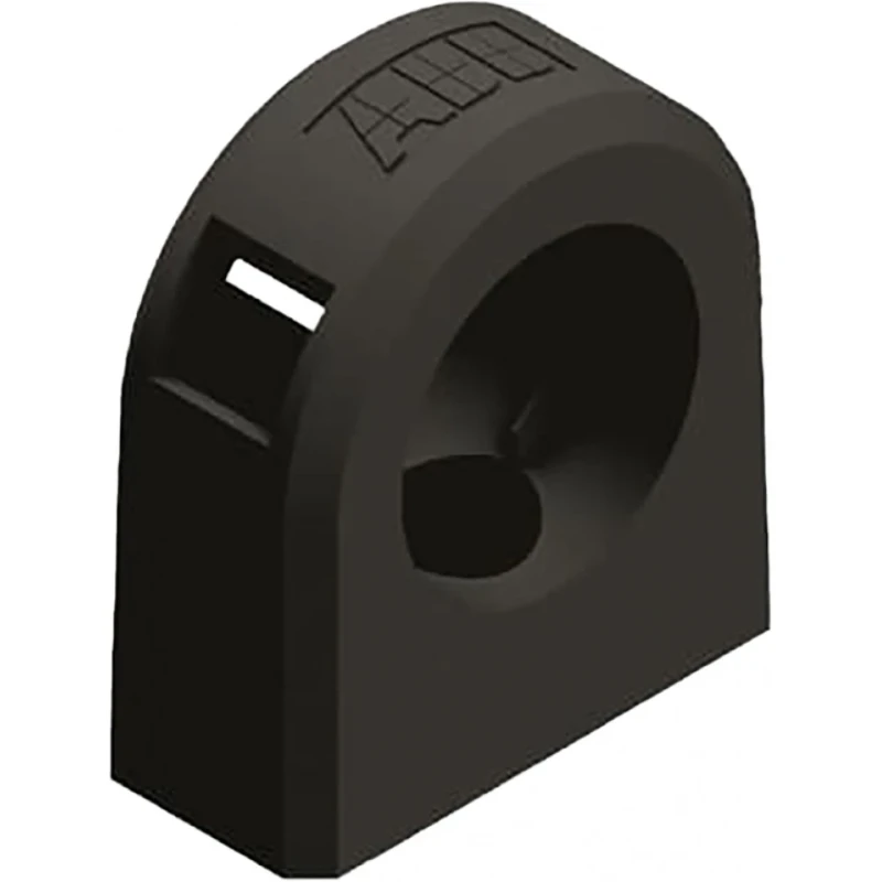 ABB Buisklem met deksel Slangmaat 10mm PA (Nylon) 66 Zwart