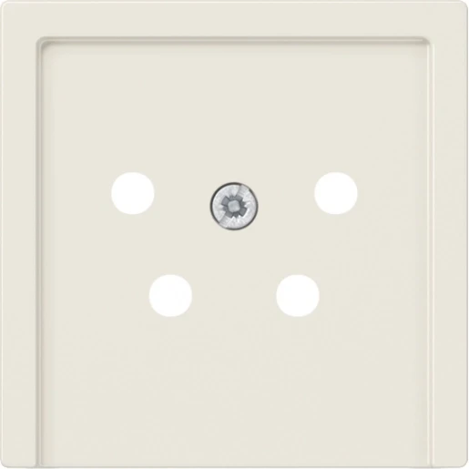 Jung A range centraalplaat ptt-contactdoos a(s)500 TAE 1 connector Zonder label wit A561NTF