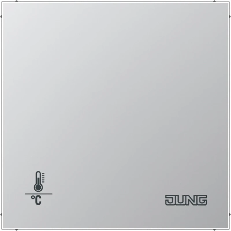 Jung KNX objectregelaar + 4 bin aluminium