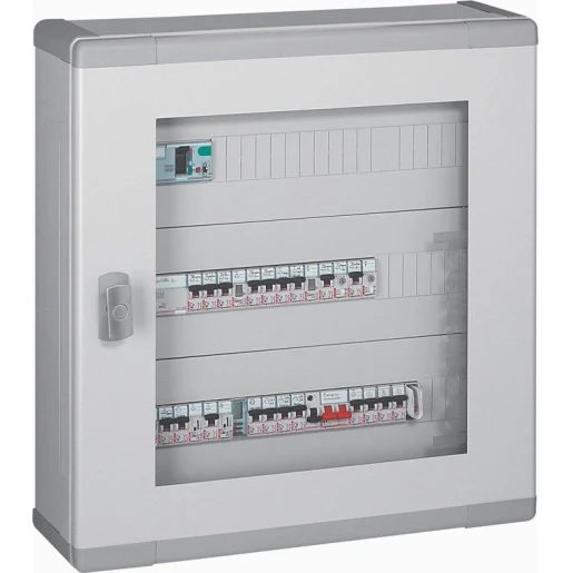 Legrand XL3 Installatiekast leeg behuizing wand 2x24 modulen Kunststof IP43 020052