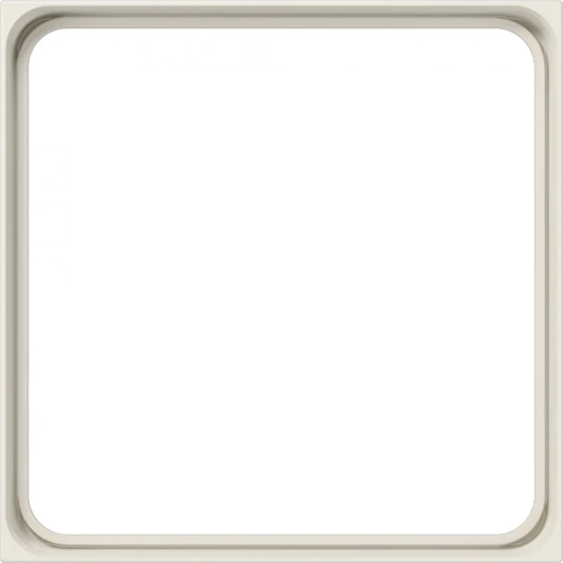 Jung LS range tussenraam ls990 montage cd500 70.5x8.2x70.5mm wit RAL 1013 LS981Z