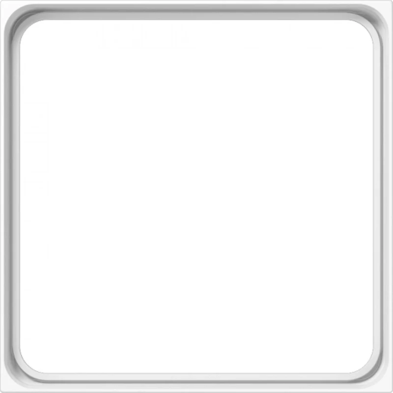 Jung LS range tussenraam ls990 montage cd500 70.5x8.2x70.5mm wit RAL 9016 LS981ZWW