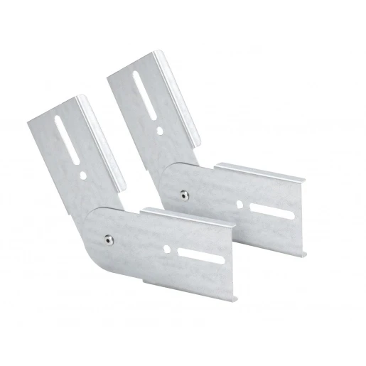 Stago KG281 verstelbaar verval stijgstuk Staal sdz verticaal RAL 9016 CSU0875000916