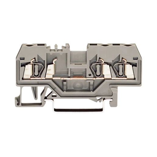 Wago Serie 280 Verbindingsrijgklem 0,08-2,5mm² eendr. 0,08-2,5mm² meerdr. Grijs