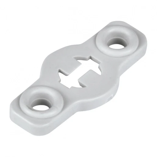Schnabl TA/TB kunststof voetplaat rasterankerstrip op kabelgoot 35x35mm 230755