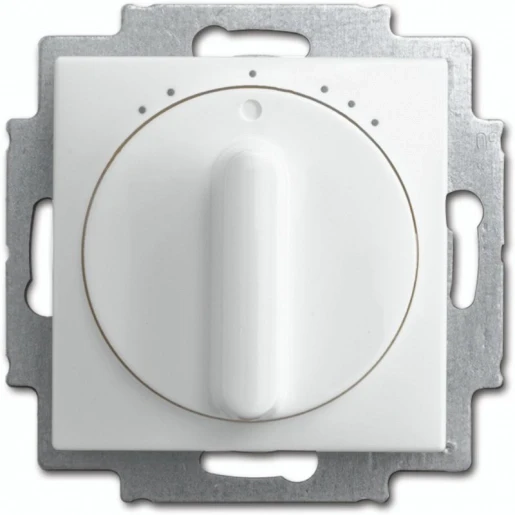 ABB Busch-Jaeger Balance Ventilatorschakelaar 1-polig centraalplaat inbouw 10A 250V 2CKA001164A0195