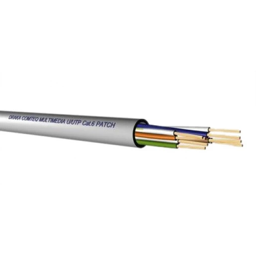 Draka UC400 26 Cat6 U/UTP Patch PVC Grijs - 500mtr