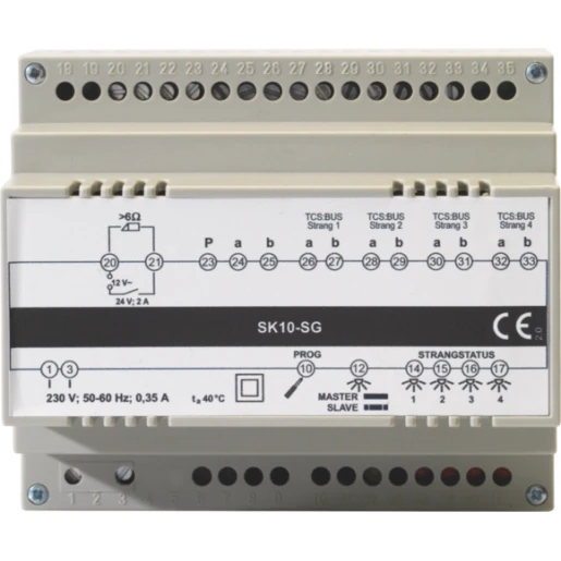 Niko Buitenpostkoppeling DIN-rail 10-803
