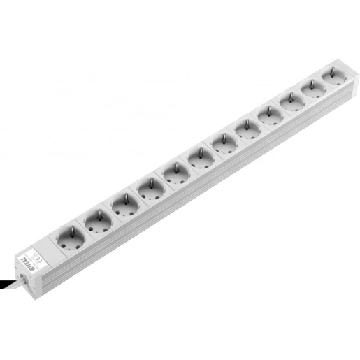 Rittal IT Wandcontactdoos stroom + stekker 12RA 16A IP20 snoer 2m 7030714
