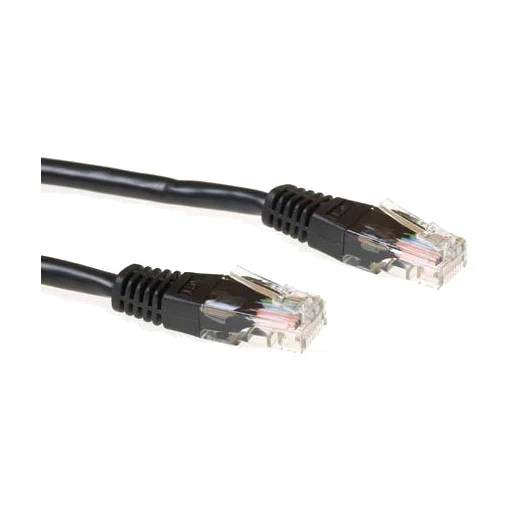 ACT Patchkabel cross U / UTP Cat6A (IEC) RJ45 8(8) 2M zwart IB6202