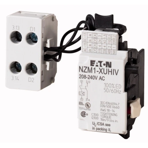 Eaton Onderspanningspoel nzm1 2xm voorijlend 480-525v ac