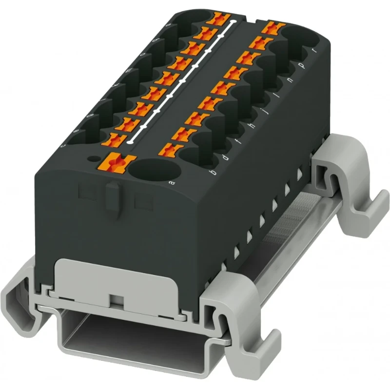Phoenix Contact PTFIX Verbindingsrijgklem 0,2-6mm² eendr. Zwart