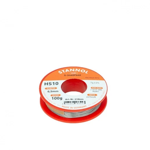 Stannol Soldeertin 100g 0.5mm 99046261