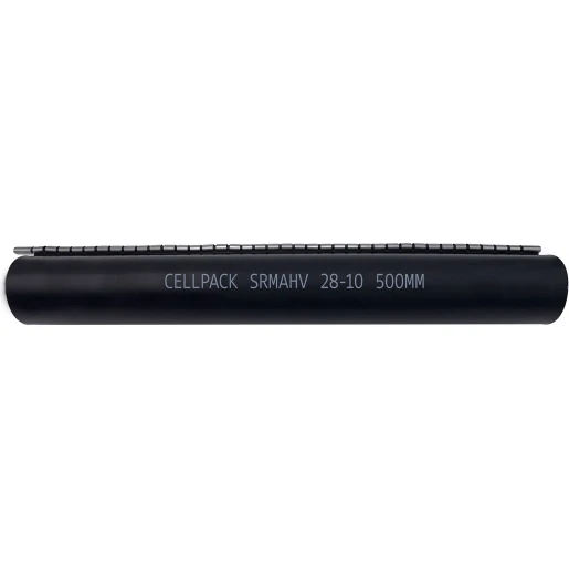 Cellpack KRIMPMANCHET MET ROESTVRIJSTALEN SLUITING SRMAHV/28-10/500MM/ZWART