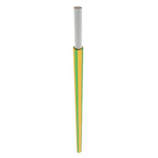 TKF Montagedraad 4mm² PVC groen/geel