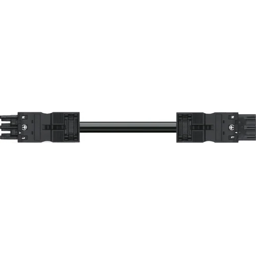 Wago SERIE 771 Patchkabel gebouwinstallatie 3p Contrastekker (female) Stekker 2000mm