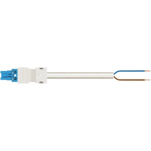 Wago SERIE 771 Patchkabel gebouwinstallatie 2p Contrastekker (female) Vrij kabeluiteinde 7000mm